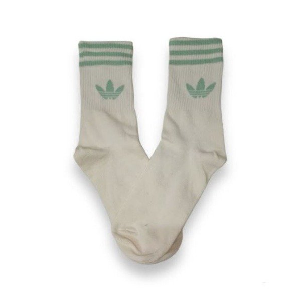 Producto - Media Adidas crema/verde aqua
