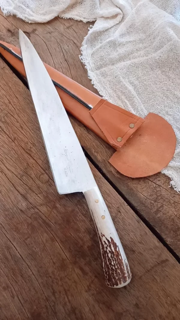 Producto - cuchilla con asta de ciervo - 0