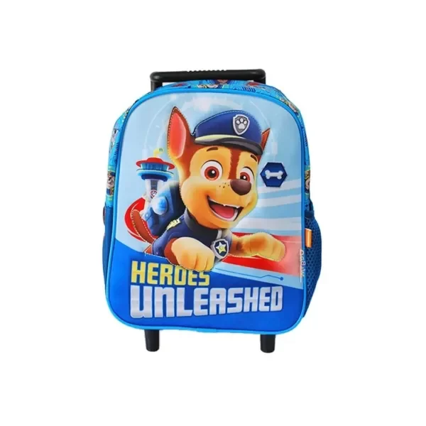 Producto - MOCHILA 11" PAW PATROL CON CARRO