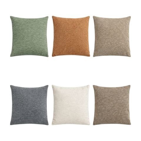 Producto - FUNDA DE ALMOHADON SIMPLE FAZ RUSTICA 43X43CM X1 COLORES SURTIDOSS