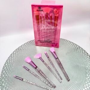 Producto - C-2878 SET BROCHAS DE MAQUILLAJE GLITTER X5PCS. /12