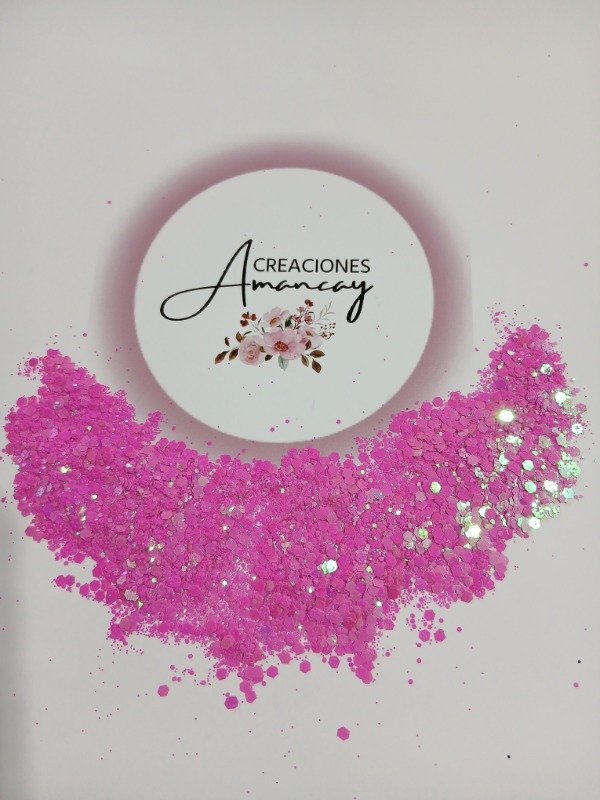 Producto - GLI23 - GLITTER MALVA