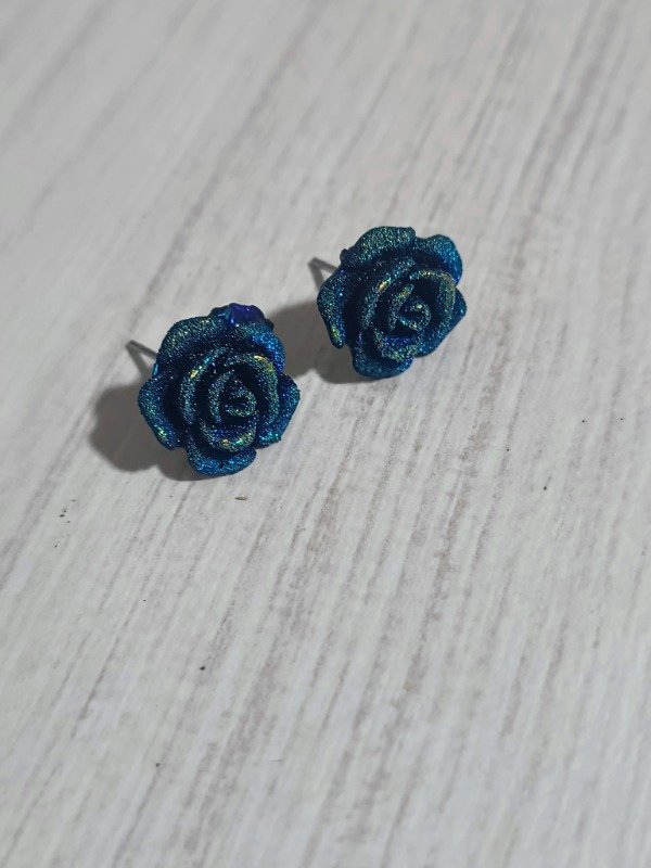 Producto - Aros rosas azul