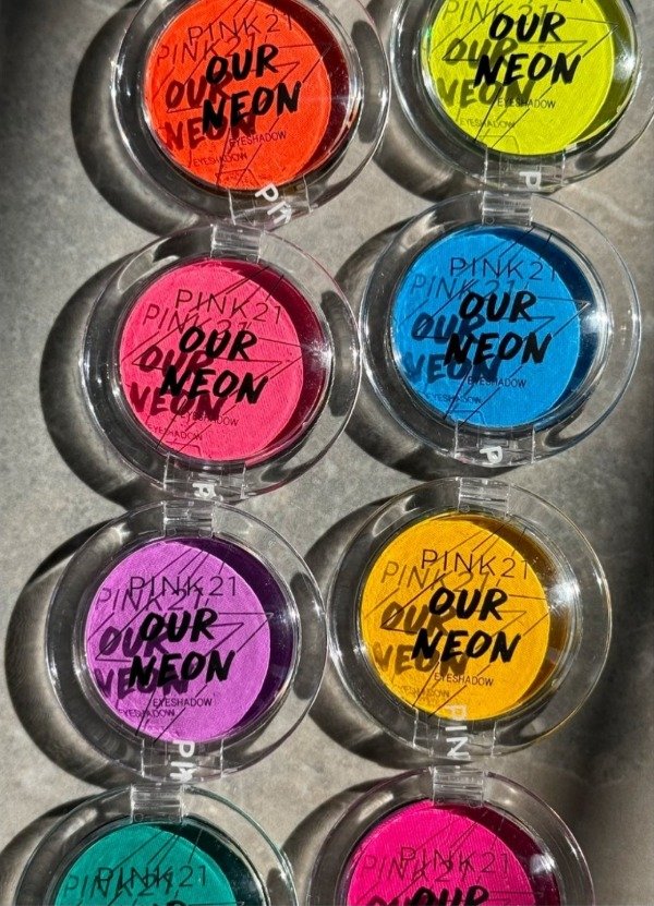 Producto - Sombras neon pink 21