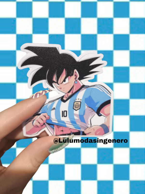 Producto - Sticker Vinilo Gokú argentino