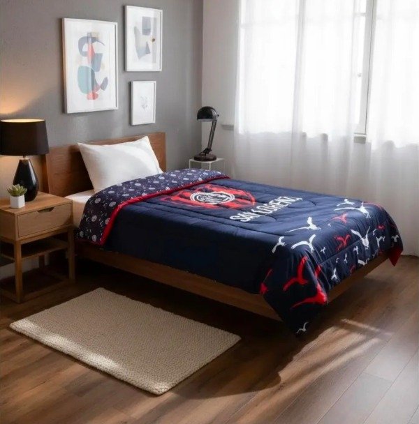 Producto - ACOLCHADO REVERSIBLE 1 PLAZA Y MEDIA - SAN LORENZO