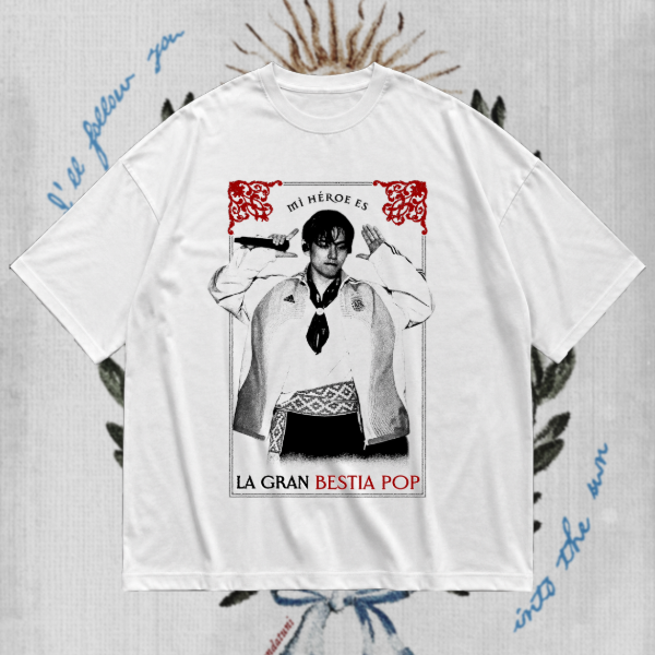 Producto - REMERA LA BESTIA POP X BTS OVERSIZE - 7