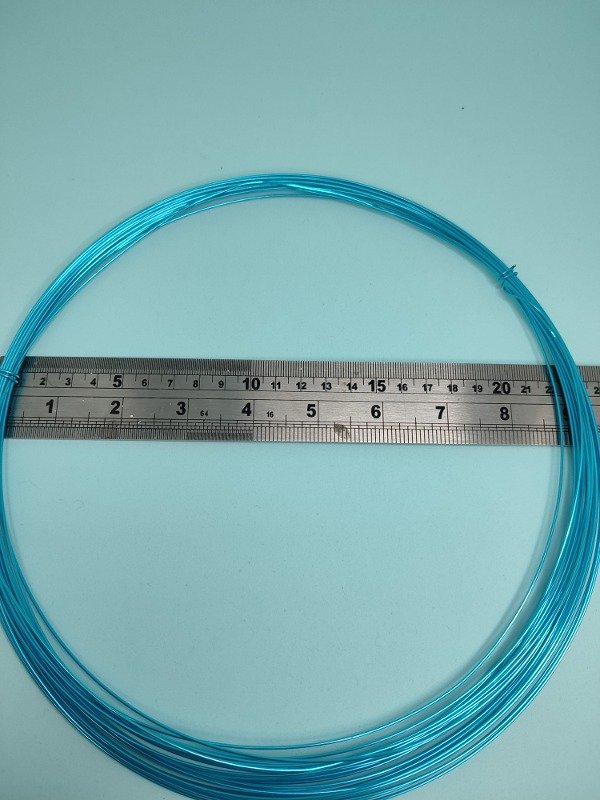 Producto - Alambre 10Mt celeste