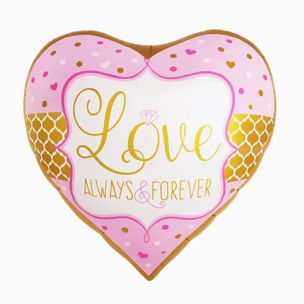 Producto - globo corazon casamiento aniversario 45 cm