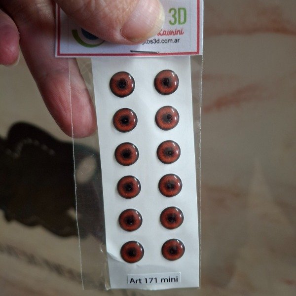 Producto - Ojitos 3D autoadhesivos Art 171