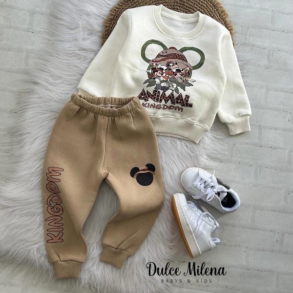 Producto - Conjunto Mickey Safari talles hasta 4 años
