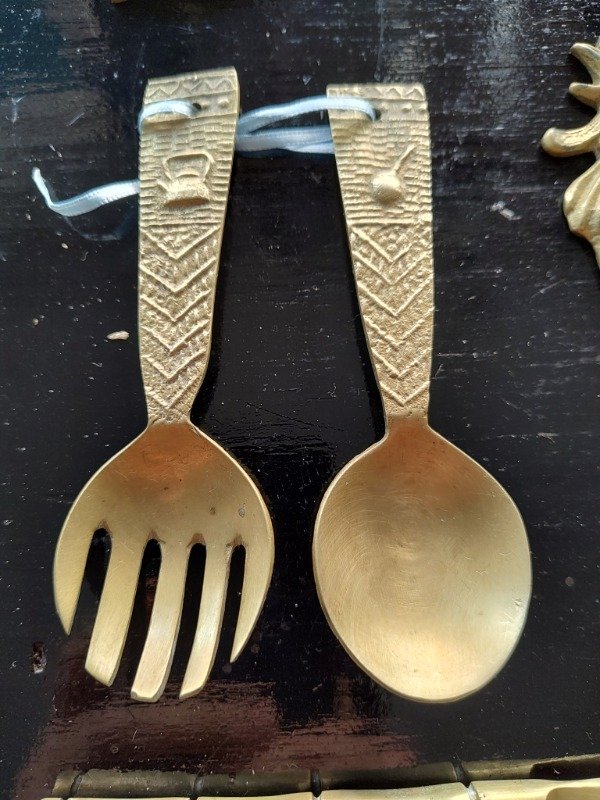 Producto - BRONCE PAR DE CUCHARAS