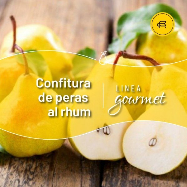 Producto - Confitura de Pera con Rhum 475g