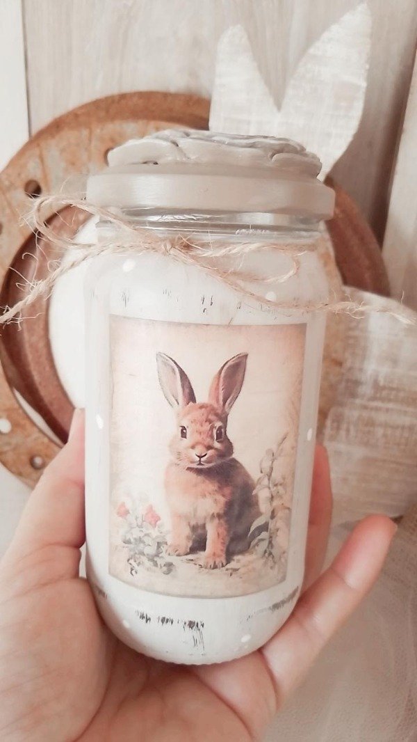 Producto - Frascos Conejito de Pascuas Vintage