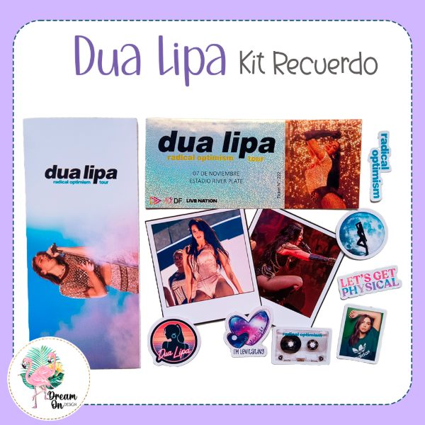 Producto - Kit Recuerdo Dua Lipa "Radical Optimism Tour"