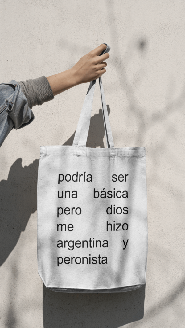 Producto - tote gabardina BASICA