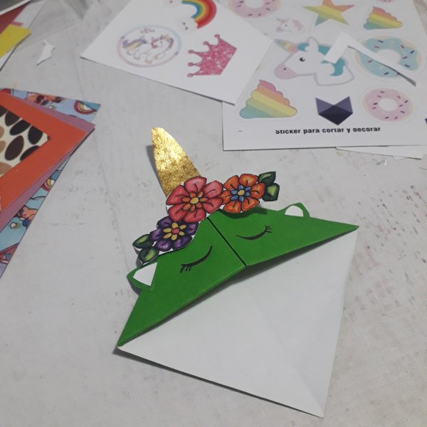 Kit Unicornio - Paper Craft - malula