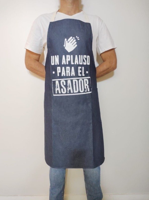 Producto - DELANTAL DE JEAN PARA HOMBRES ALAMESA