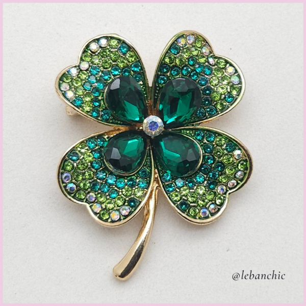 Producto - Prendedor Shiny Clover