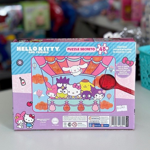Producto - Puzzle 48pzs con lupa Kitty 6783