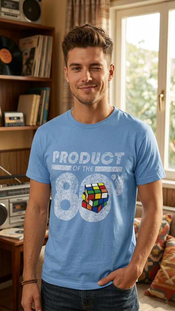 Producto - Remera Retro Vintage Producto De Los 80 Algodon Estampada