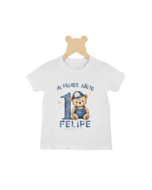 Producto - REMERA OSO MI PRIMER AÑITO - 0
