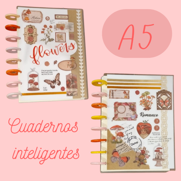 Producto - cuaderno A5 con sistema de discos