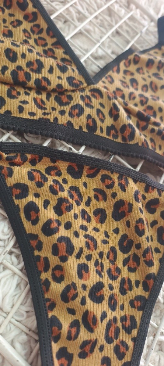 Conjunto print marrón Morley — imagen 2