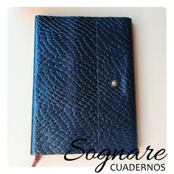 Producto - Cuaderno Cuero Cocodrilo