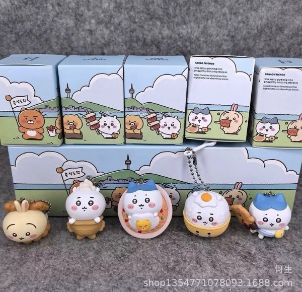 Producto - Keychain Trinket Chiikawa Licencia Premium con Cajita