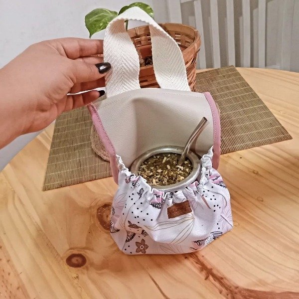 Producto - Porta mate rosa