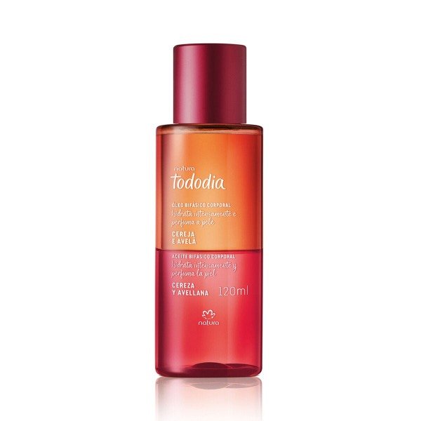 Producto - Cereza y Avellana - Óleo Bifasico Corporal 120ml