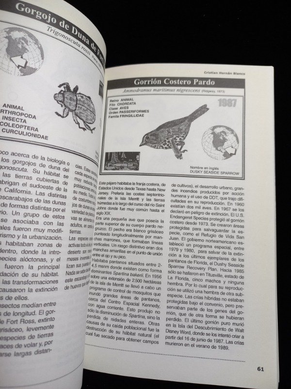 Producto - Biocidio: animales extintos por el hombre - Cristian H. Blanco - 4