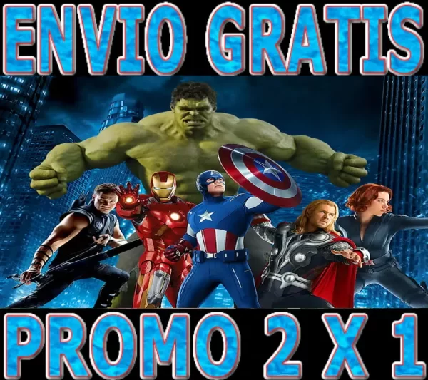 Producto - Kit Imprimible Los Vengadores