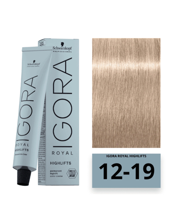 Producto - TINTURA IGORA ROYAL HIGHLIFTS 12-19 60ML(PRO)