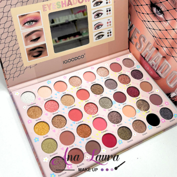 Producto - Paleta de 40 sombras Igoodco con espejo