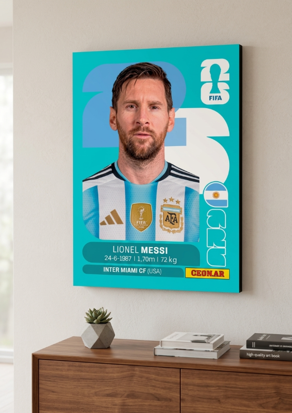Producto - Póster figurita de Messi