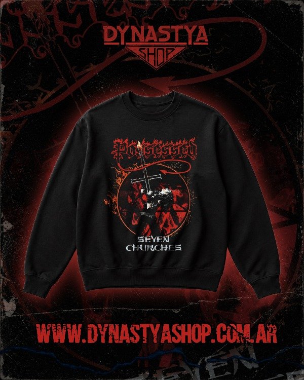 Producto - Buzo Cuello Redondo - Possessed - Seven Churches