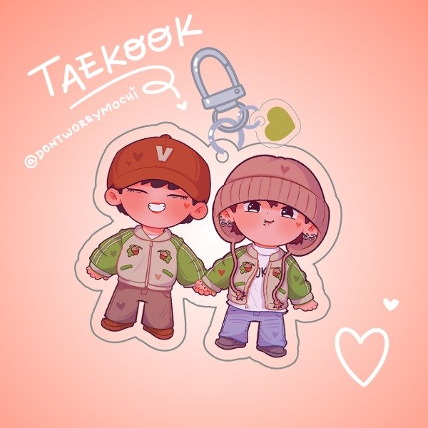 Producto - Taekook - Llavero Acrílico!