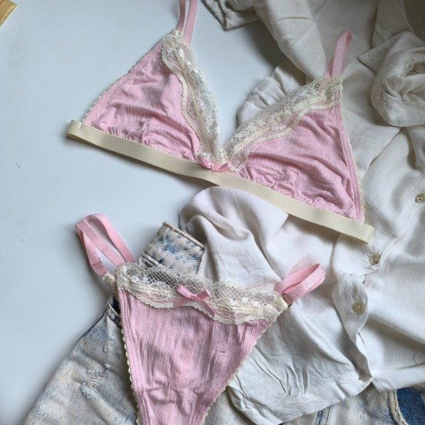 Producto - Conjunto Paula rosa chicle