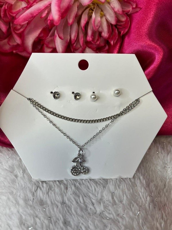 Producto - Set Collar x2 y aritos x2 II