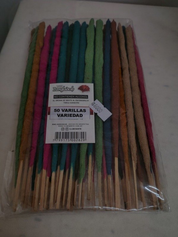 Producto - Sahumerios x 50 paquete cerrado