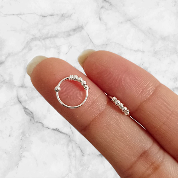 Producto - Piercing/ Argolla bali 1cm PL 300093