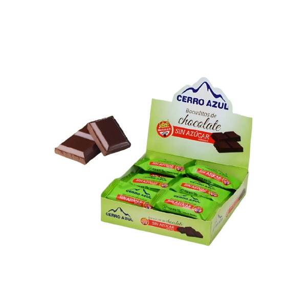 Producto - Bocadito de Chocolate sin azúcar Cerro Azul