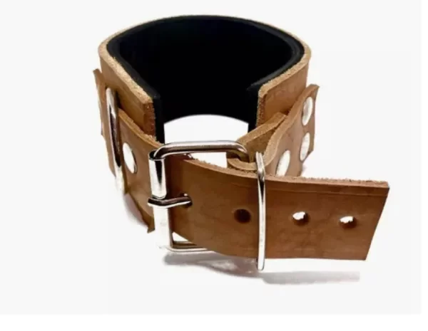 Producto - Tobillera De Cuero Para Polea