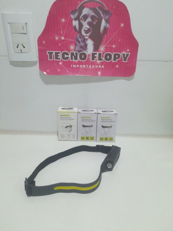Producto - Linterna minera vincha recargable
