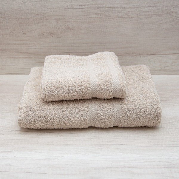 Producto - Juego toalla/toallón Pesado Beige