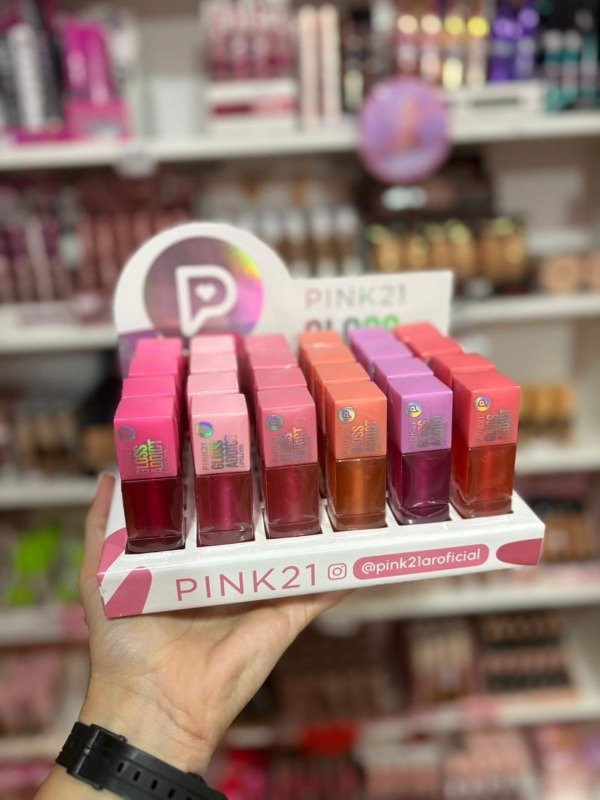 Producto - CAJA DE 24 U GLOSS ADDICT PINK 21