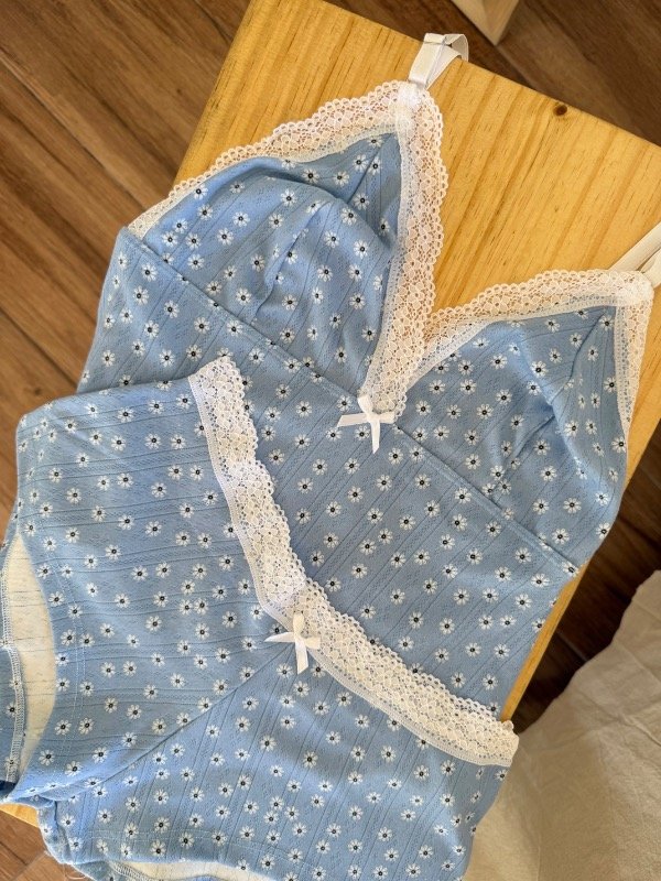 Producto - Pijama ALICE (celeste) - 1