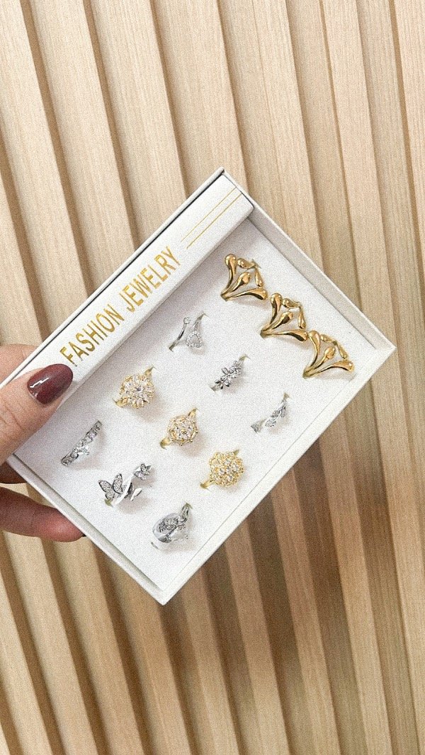 Producto - Caja de anillos x12 surtidos - 2